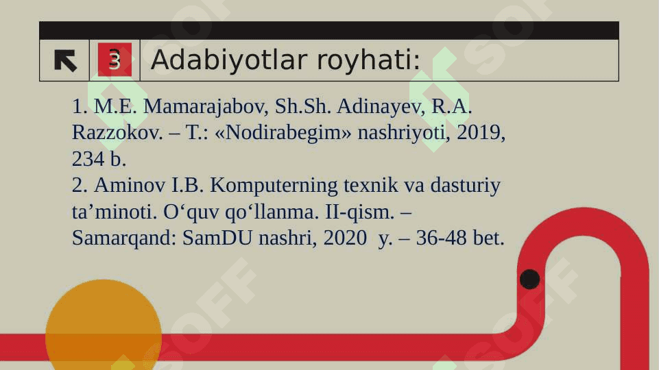 Animatsion dasturlar va ularning imkoniyatlari. 3