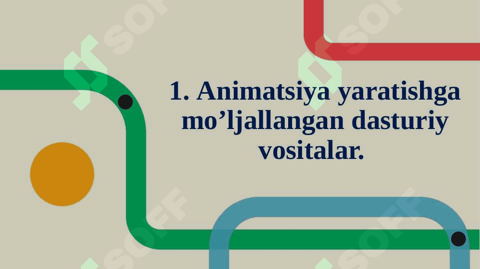 Animatsion dasturlar va ularning imkoniyatlari. 5