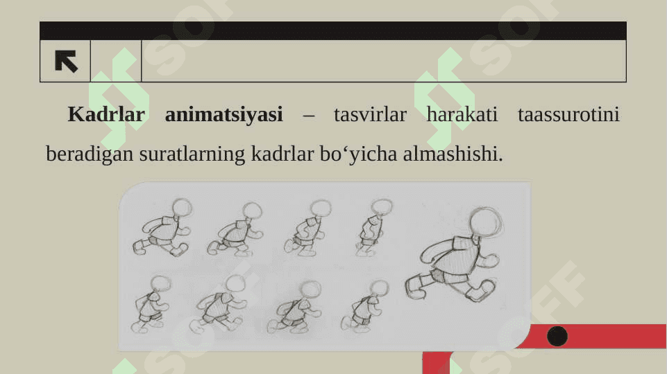 Animatsion dasturlar va ularning imkoniyatlari. 7