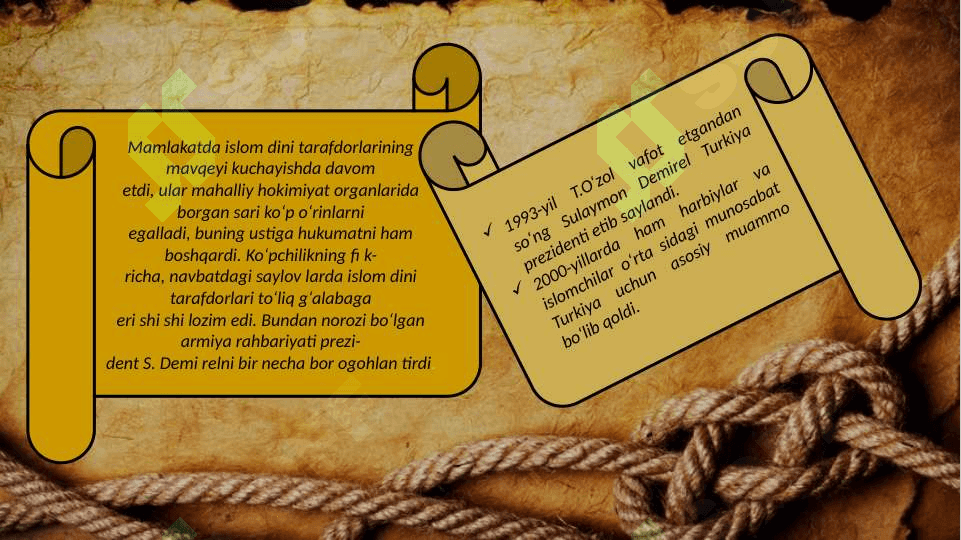 Turkiya Respublikasi tarixi 5