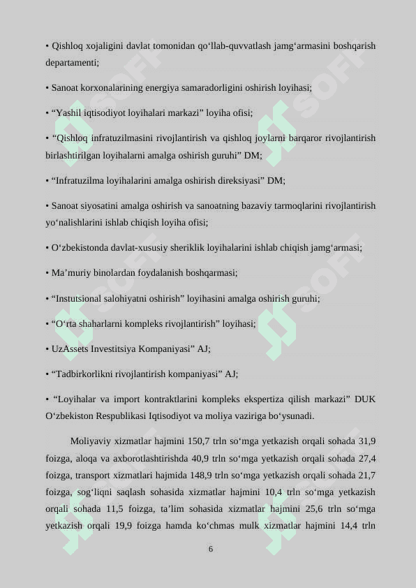 iqtisodiyot va moliya vazirligi 6