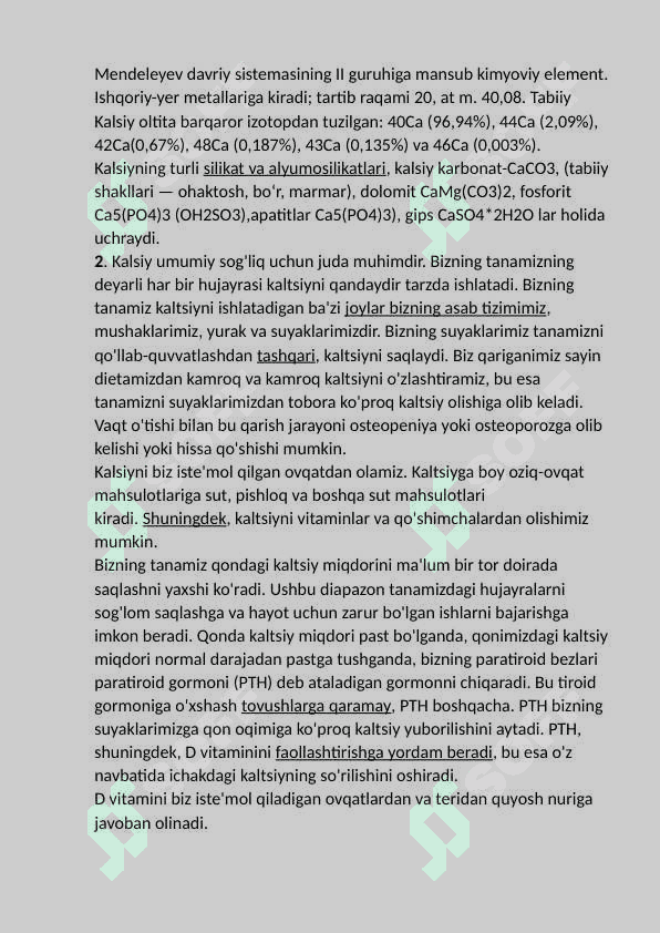 Kalsiy va magniy xloratlarning defoliant sifatida ishlatilishi. 2