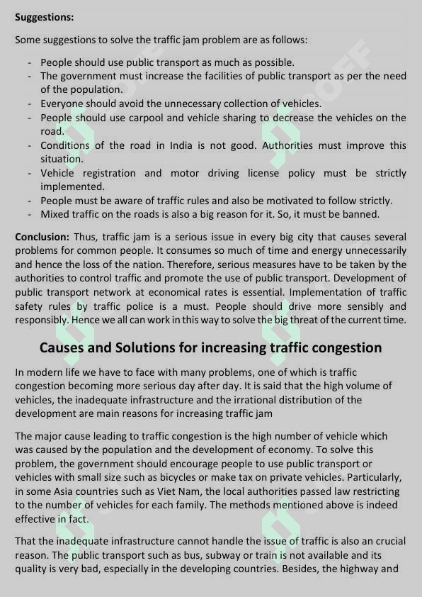 Traffic Jam Topics for Writing, Reading & Idea Generation! 2