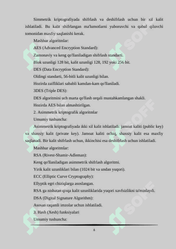 Loyiha ishi 6
