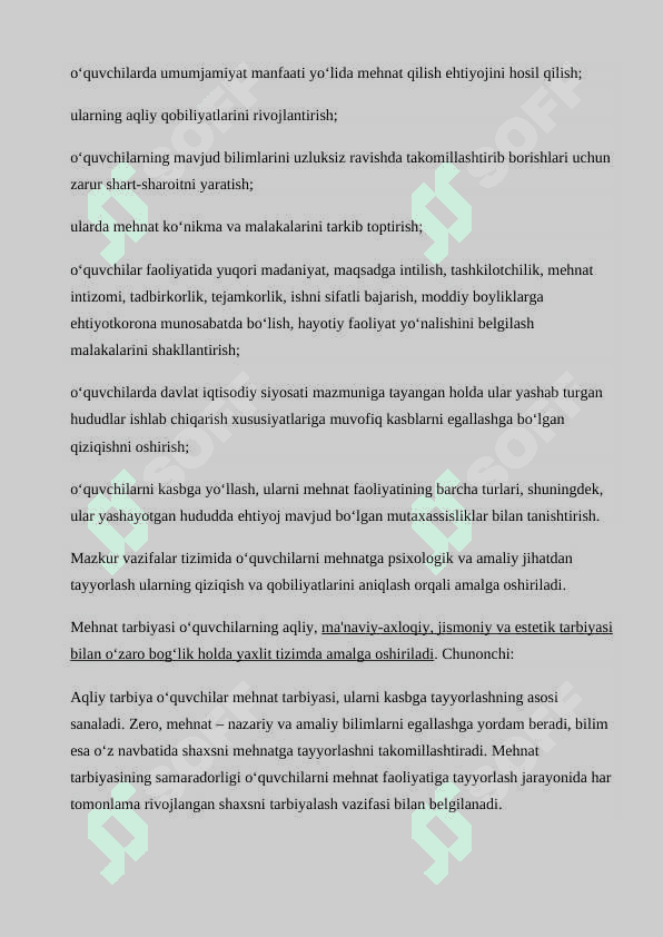 SHAXS TARBIYASIDA MEHNAT TARBIYASINING O'RNI 5