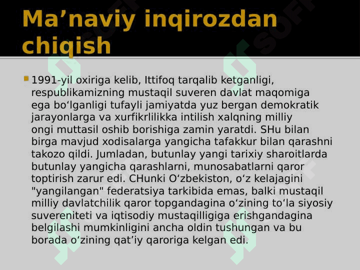 Mustaqillik va madaniy taraqqiyot 5