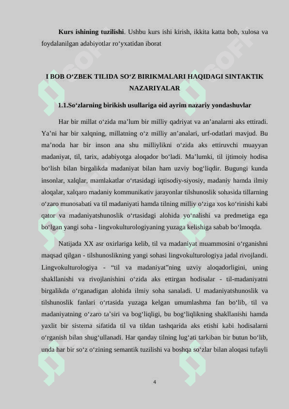 Oʻzbek tilida soʻz birikmalari haqidagi sintaktik nazariyalar. kurs ishi.docx 4