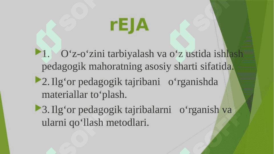 Oʻzini oʻzi tarbiyalash 2