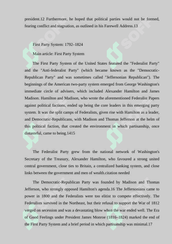 The emergence of political parties 4