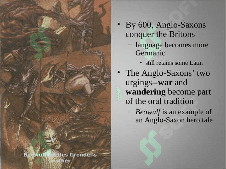 The English literature in early medieval period 3