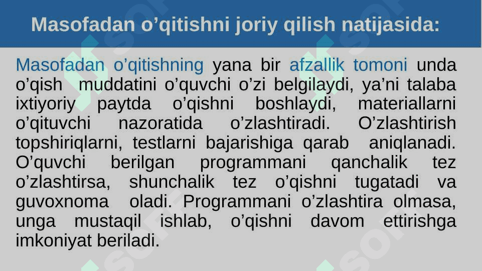 Informatika fanini o‘qitish metodikasi 7