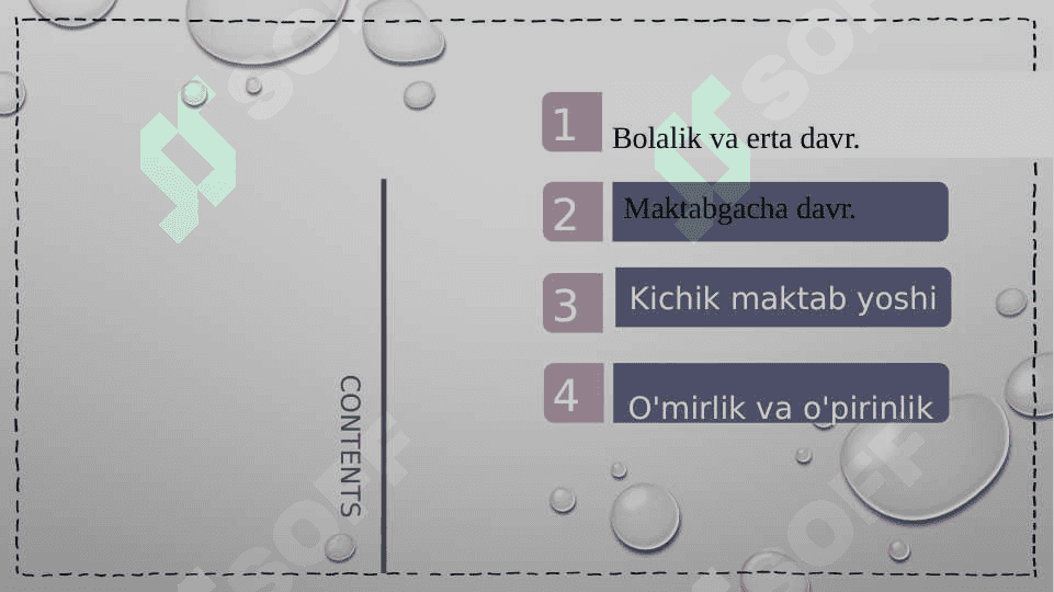 Turli xil yosh davrlar psixologiyasi 2