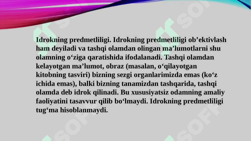 IDROK, IDROK HAQIDA TUSHUNCHA. 5