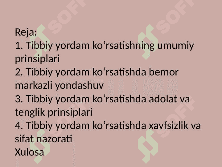 Tibbiy yordam 2