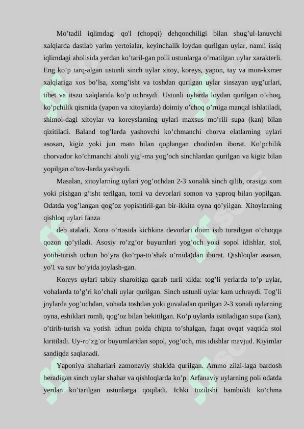 Sharqiy Osiyo xalqlarining tarixiy kelib chiqishi va rivojlanishi 8