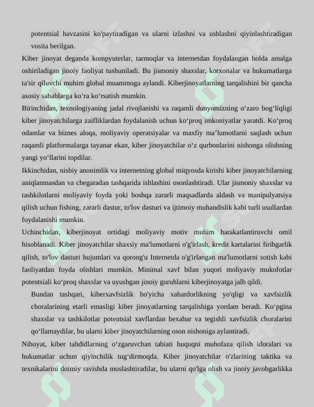 Kiberxavfsizlik sohasi bo‘yicha mutaxassis toifalari 3