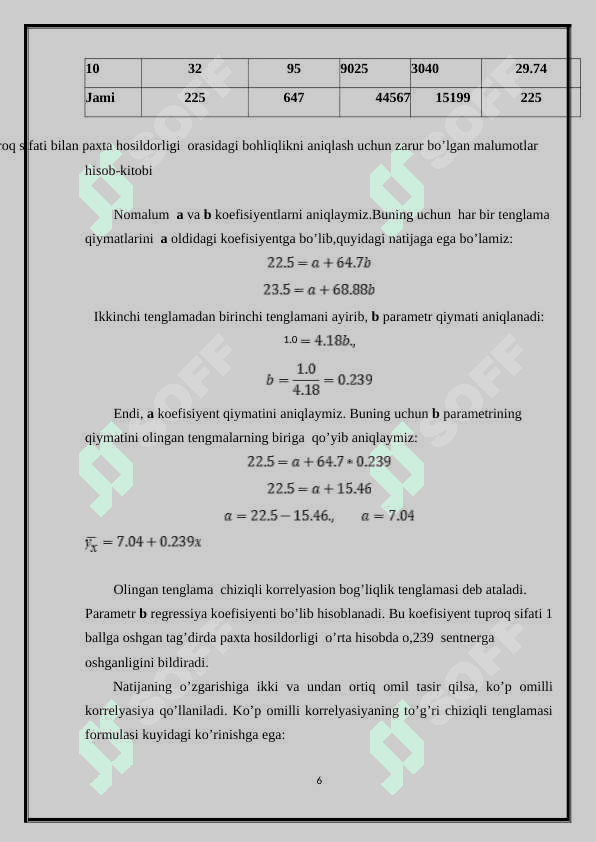 INTEGRAL USULI VA UNI TAHLILDA QO'LLANILISHI 6