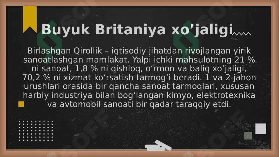Buyuk Britaniya iqtisodiyoti 4