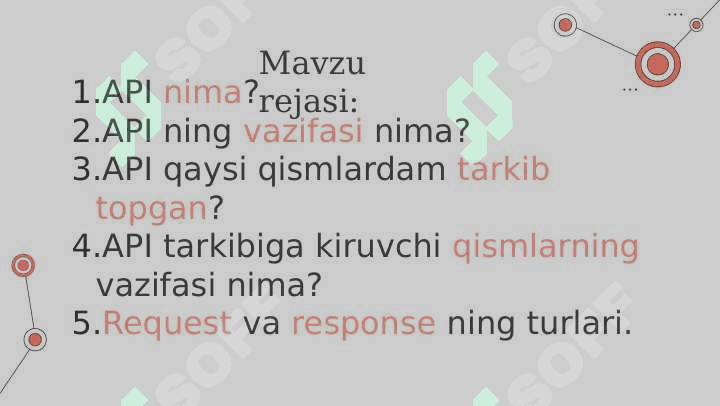 API haqida ma’lumot 2