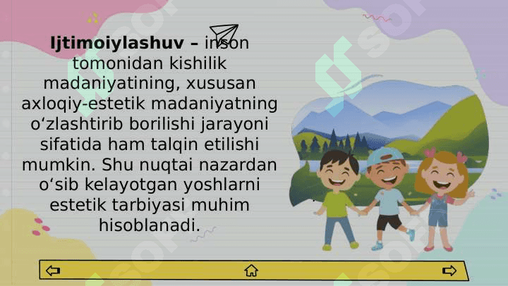 Maktabgacha yoshdagi bolalarga estetik tarbiya berish mazmuni 4