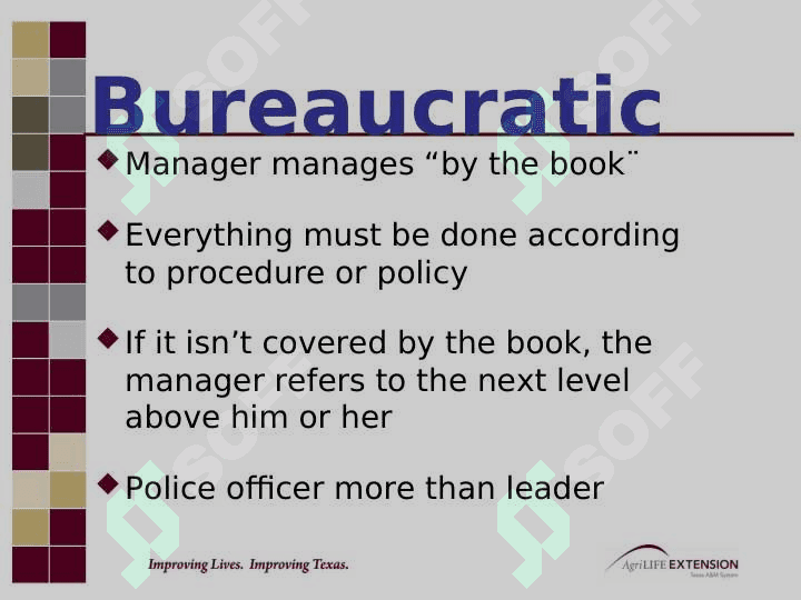 leadership and management styles 7