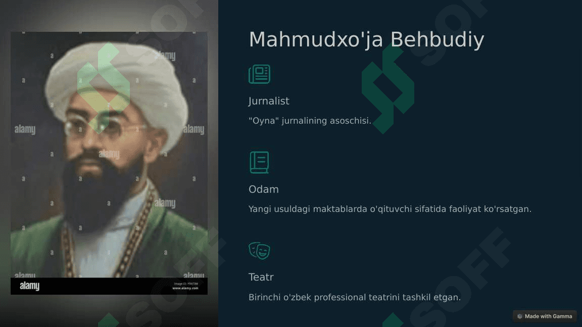O'zbek jadidlari haqida to'liq slayd 3