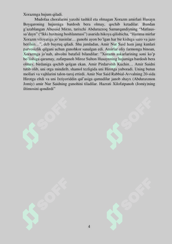 MUHAMMAD SOLIHNING “SHAYBONIYNOMA” ASARITARIXIY  MANBA SIFATIDA” 4