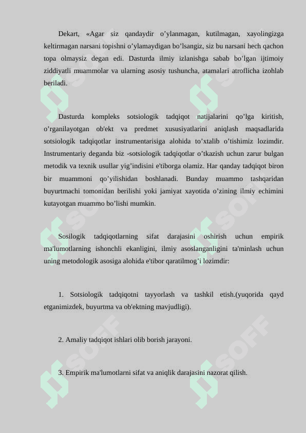 To’plangan ma’lumotlarni tahlil qilish metodlari 4