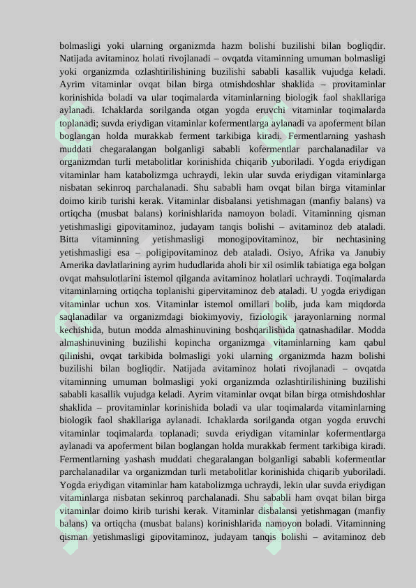 Vitaminlar haqida umumiy tushuncha 3
