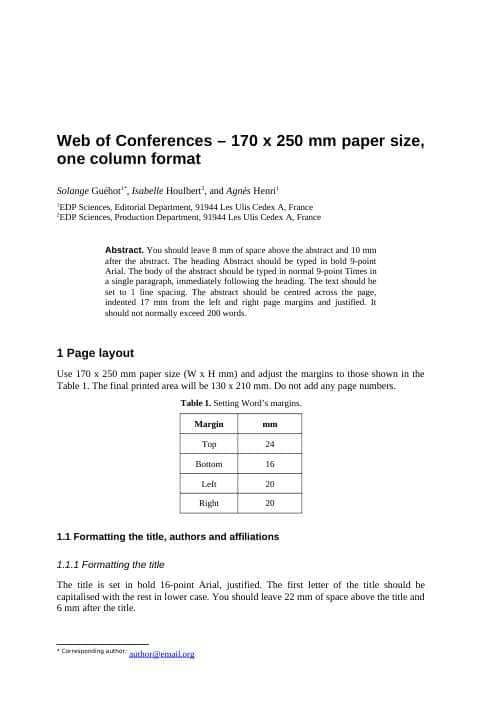 Scopus konferensiya shabloni