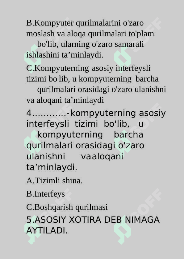 MICROPROTSESSOR BILAN TANISHISH UNING TURINI, IMKONIYATLARINI ANIQLASH. 3
