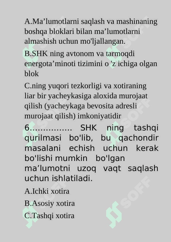 MICROPROTSESSOR BILAN TANISHISH UNING TURINI, IMKONIYATLARINI ANIQLASH. 4