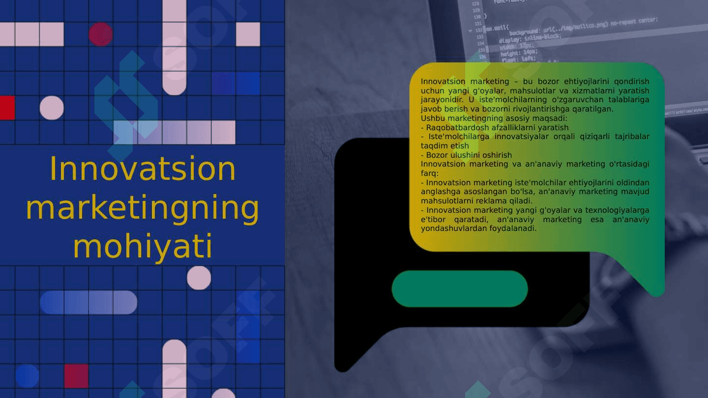 Innovatsion marketingni mazmun mohiyati 3