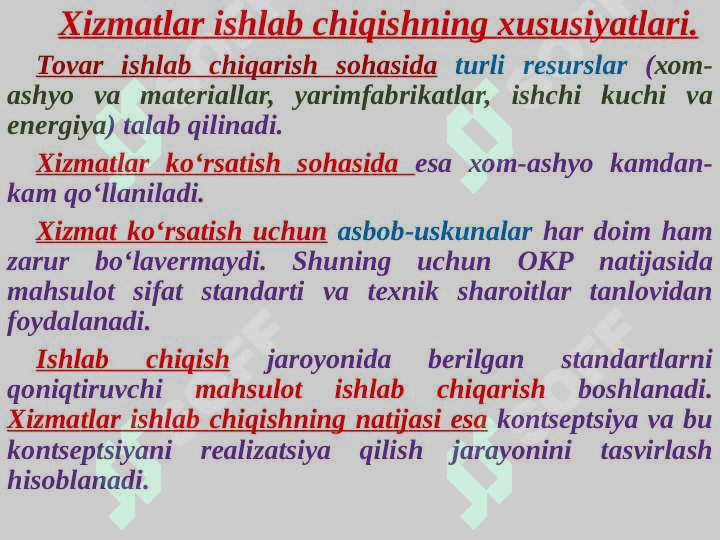 YANGI MAHSULOT VA XIZMATLARNI LOYIHALASHTIRISH 6