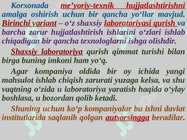 YANGI MAHSULOT VA XIZMATLARNI LOYIHALASHTIRISH 8
