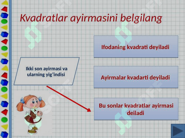 KVADRATLAR AYIRMASI 4