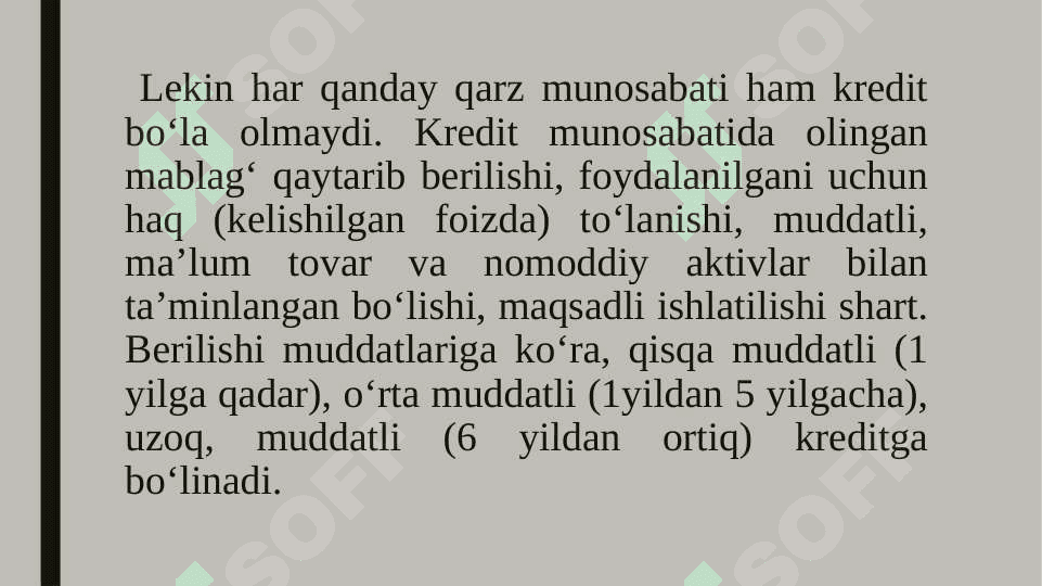 Kreditlash va ssuda schyotlarining turlari 4
