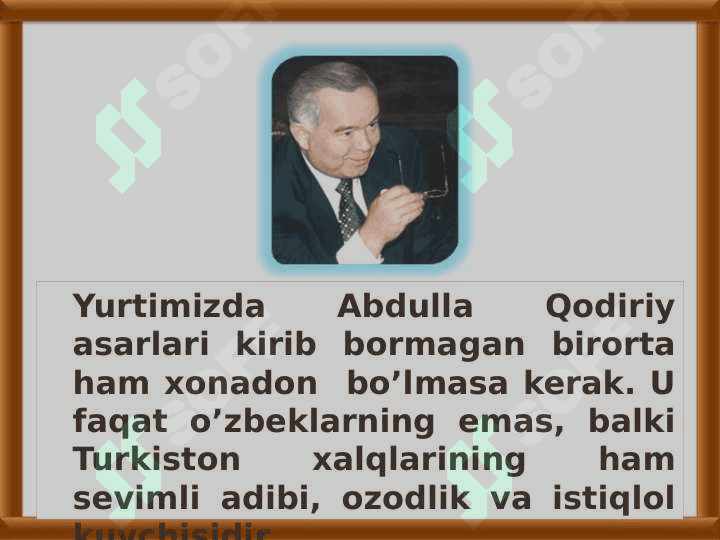 Abdulla Qodiriy O'tkan kunlar 3