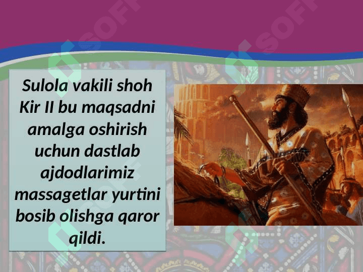 Tómaris va shiroq..5- sinf. 3