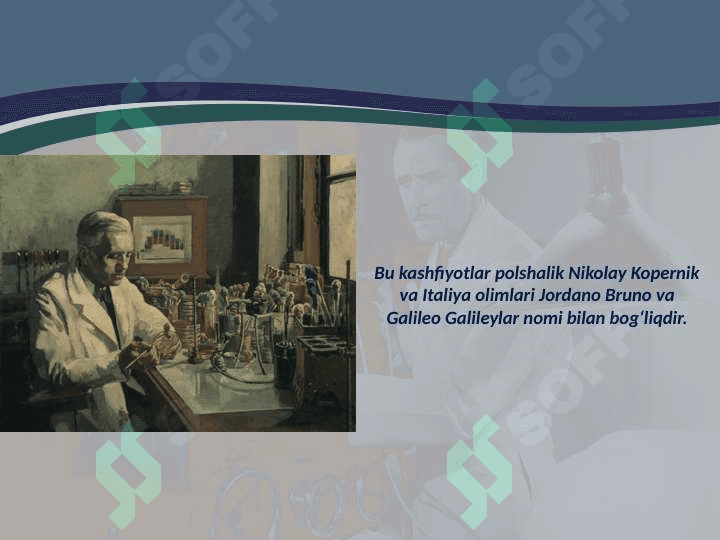 Yevropada ilm fan kashfiyotlar. 3