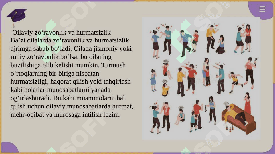 Ajrimlarning oqibatlari. SLAYD 7
