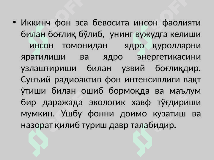 Radiaktiv fon 4