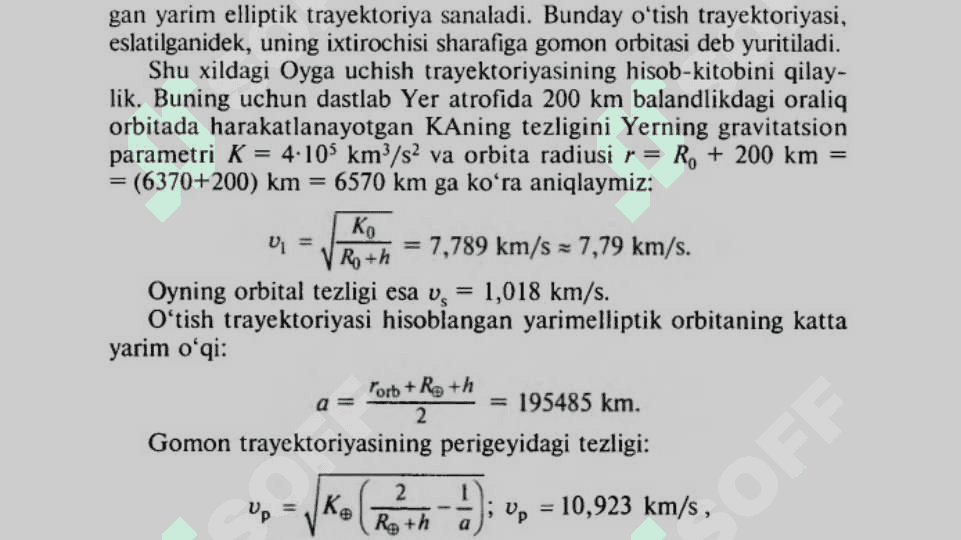 Oyga uchish asoslari 5