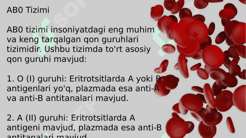 Qon Guruhlari 4