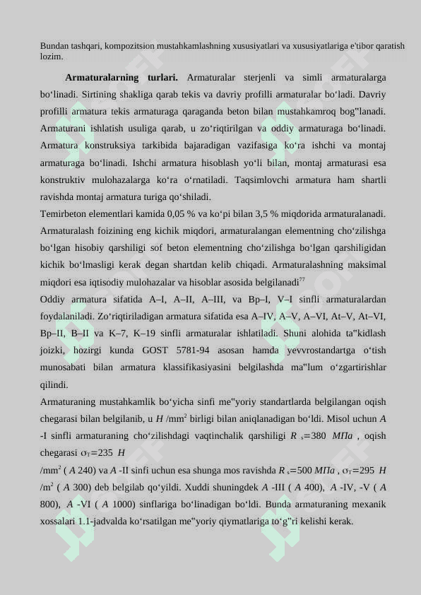 Uglerod tolali kompozit armaturalar 3