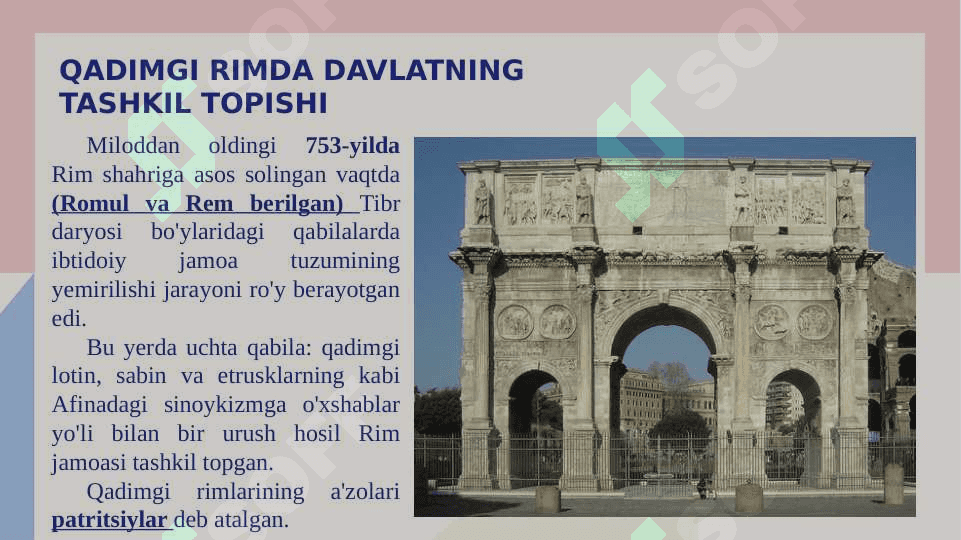 Qadimgi Rim davlati va huquqi 4