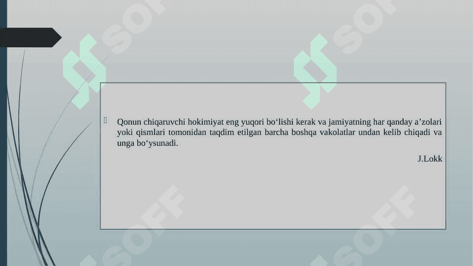 Qonun chiqaruvchi hokimiyat 3
