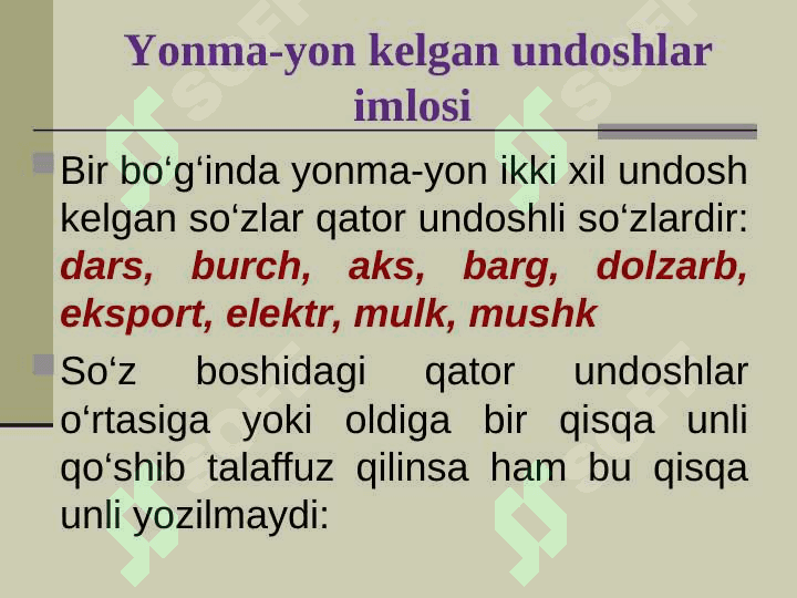 Imlo qoidalari 2