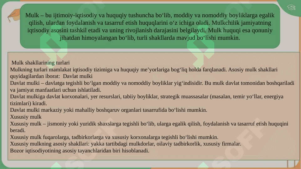 MULK SHAKLLARI  slayd 3
