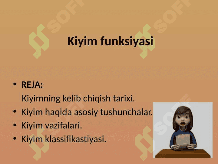 Kiyim funksiyasi 2